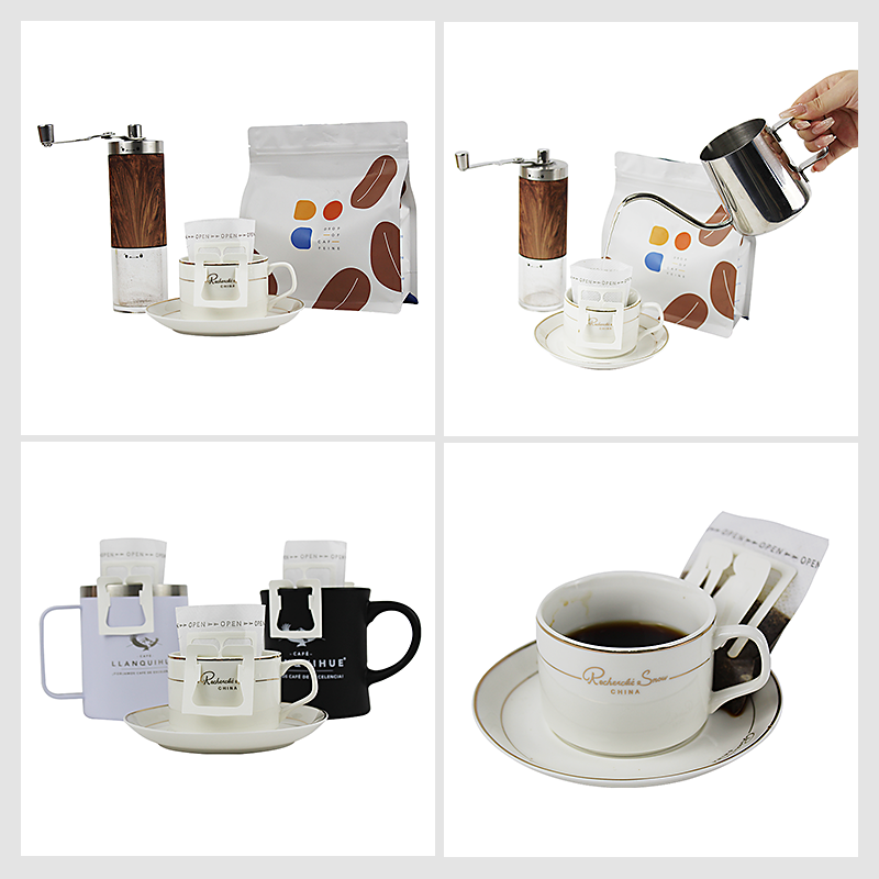1 jednokratna vrećica za kavu, šalica za kapanje, viseća filtar vrećica za kavu za kavu za kavu u prahu (1)