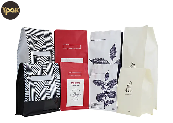 https://www.ypak-packaging.com/eco-freundliche-rough-matte-finished-kraft-compostable-flat-bottom-coffee-bags-with-valve-and-zipper-product/