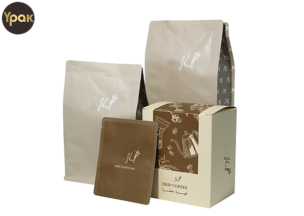 https://www.pak-packaging.com/compostable-matte-mylar-kraft-paper-coffee-bag-set-packaging-with-zipper-product/